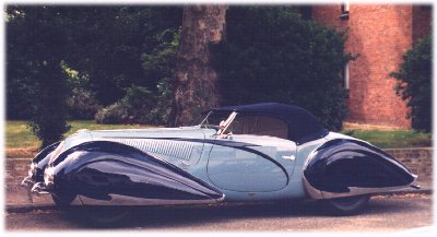 1938 Talbot Lago (Figoni & Falashi body)